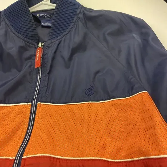 Rockawear Classic Windbreaker Jacket Men's L Large‎ Street Smart Streetwear - Picture 6 of 10